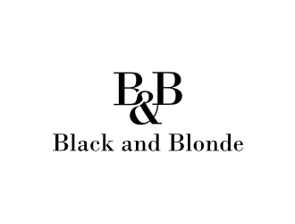 Black and Blonde logo design by asyqh