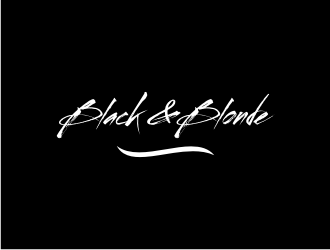 Black and Blonde logo design by asyqh