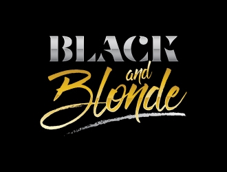 Black and Blonde logo design by karjen