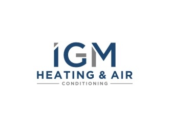 IGM Heating & Air Conditioning logo design by bricton