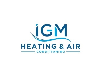 IGM Heating & Air Conditioning logo design by bricton