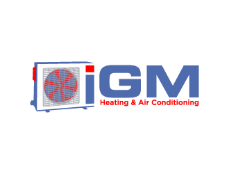 IGM Heating & Air Conditioning logo design by yurie