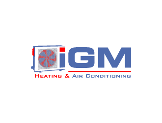 IGM Heating & Air Conditioning logo design by yurie
