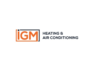 IGM Heating & Air Conditioning logo design by zakdesign700