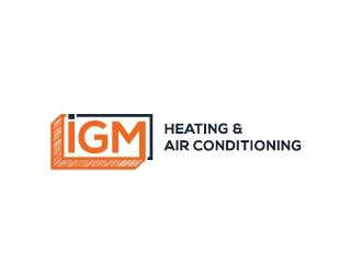 IGM Heating & Air Conditioning logo design by zakdesign700