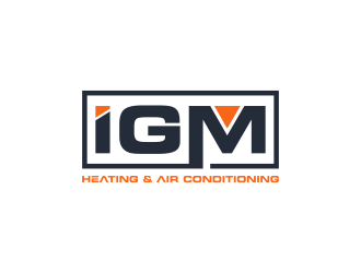IGM Heating & Air Conditioning logo design by IrvanB