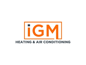 IGM Heating & Air Conditioning logo design by labo
