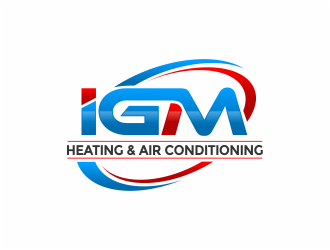 IGM Heating & Air Conditioning logo design by mutafailan