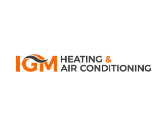 IGM Heating & Air Conditioning logo design by Fajar Faqih Ainun Najib