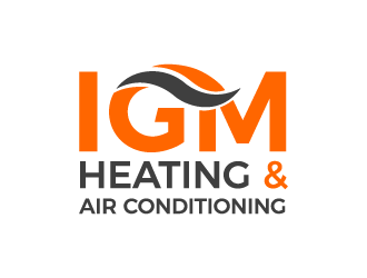 IGM Heating & Air Conditioning logo design by Fajar Faqih Ainun Najib