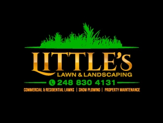 Little’s Lawn & Landscaping  logo design by josephope