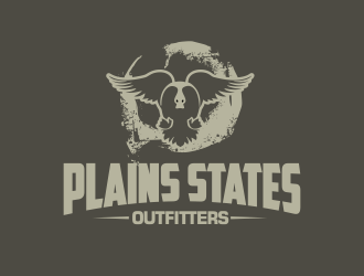 Plains States Outfitters logo design by YONK