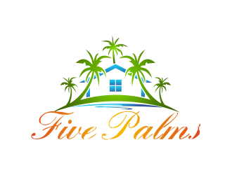 Five Palms  logo design by cahyobragas