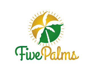 Five Palms  logo design by akilis13