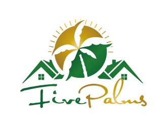 Five Palms  logo design by akilis13