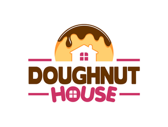 Doughnut House logo design by haze