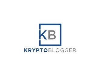 KryptoBlogger logo design by bricton