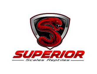 Superior Scales Reptiles logo design by THOR_