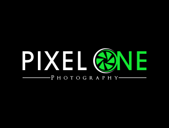 Pixel One Photography logo design by kopipanas