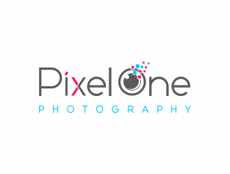 Pixel One Photography logo design by rootreeper