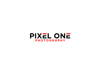 Pixel One Photography logo design by luckyprasetyo