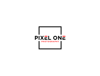 Pixel One Photography logo design by luckyprasetyo