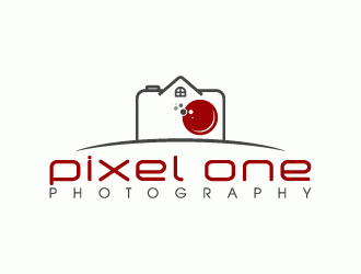 Pixel One Photography logo design by lestatic22