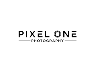 Pixel One Photography logo design by johana