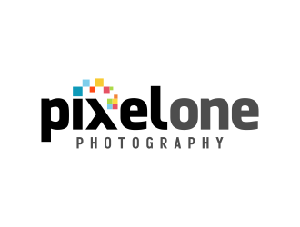 Pixel One Photography logo design by Lavina