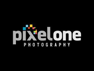 Pixel One Photography logo design by Lavina