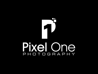 Pixel One Photography logo design by shernievz