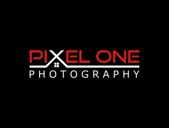 Pixel One Photography logo design by Drago