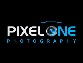Pixel One Photography logo design by Girly