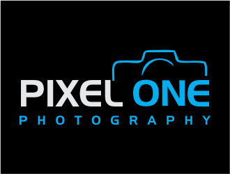 Pixel One Photography logo design by Girly
