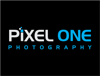 Pixel One Photography logo design by Girly