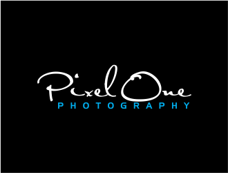 Pixel One Photography logo design by Girly