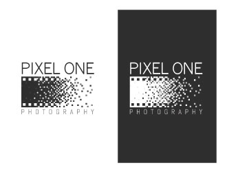 Pixel One Photography logo design by JedHombre