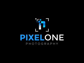 Pixel One Photography logo design by senandung