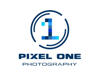 Pixel One Photography logo design by Coolwanz