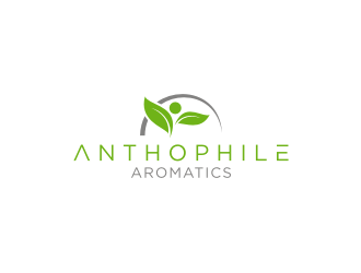 A N T H O P H I L E Aromatics  logo design by vostre