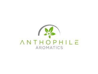 A N T H O P H I L E Aromatics  logo design by vostre