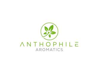 A N T H O P H I L E Aromatics  logo design by vostre