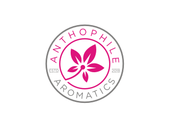A N T H O P H I L E Aromatics  logo design by vostre
