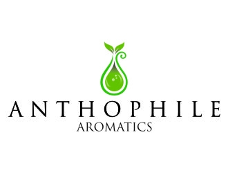 A N T H O P H I L E Aromatics  logo design by jetzu