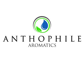 A N T H O P H I L E Aromatics  logo design by jetzu