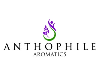 A N T H O P H I L E Aromatics  logo design by jetzu