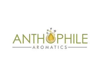 A N T H O P H I L E Aromatics  logo design by Leebu