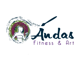 Andas Fitness and Art  logo design by Dawnxisoul393