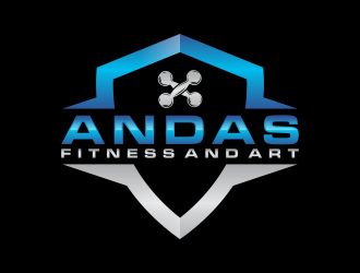 Andas Fitness and Art  logo design by BlessedArt