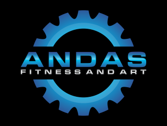 Andas Fitness and Art  logo design by BlessedArt
